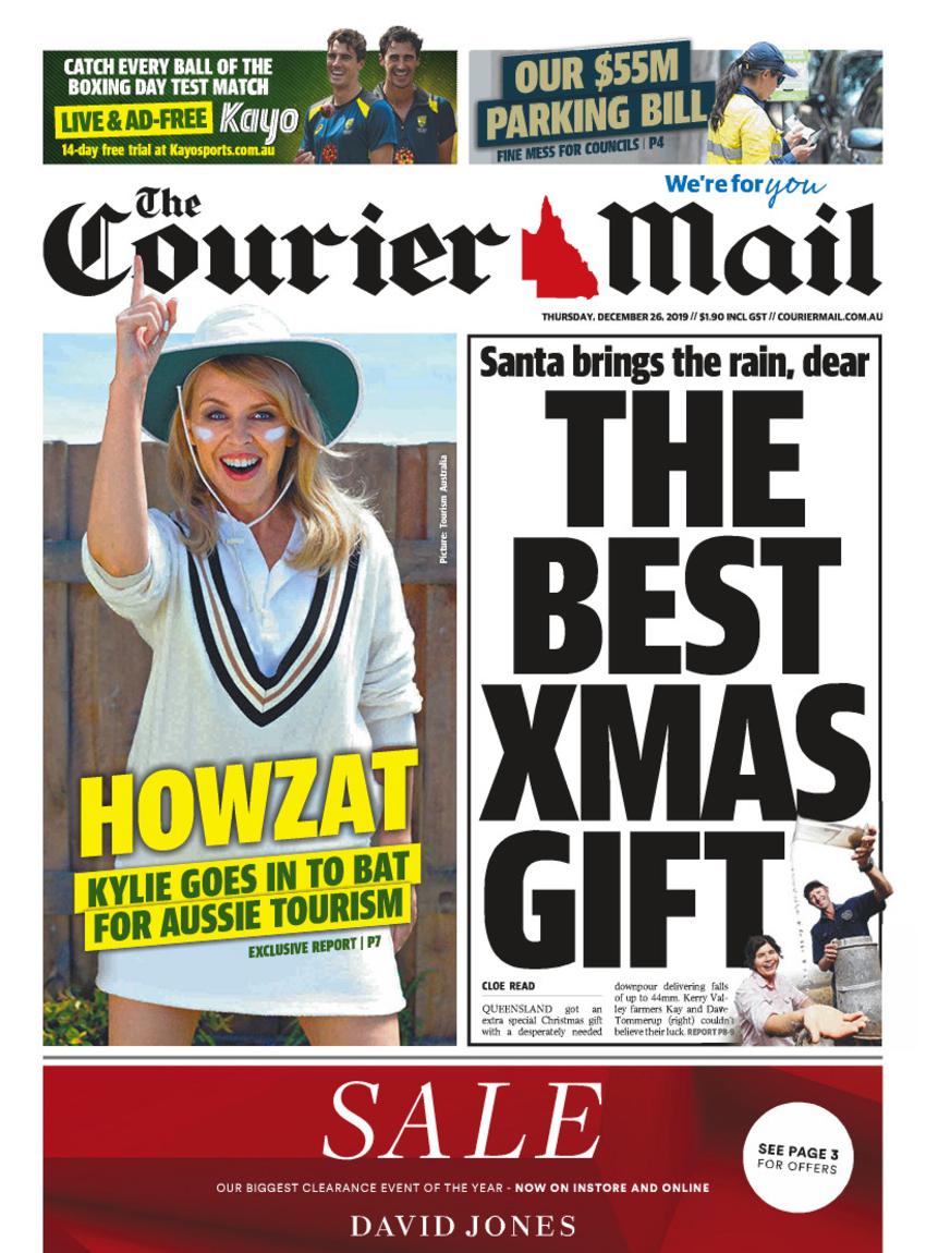 Wet Christmas the best gift of all The Courier Mail