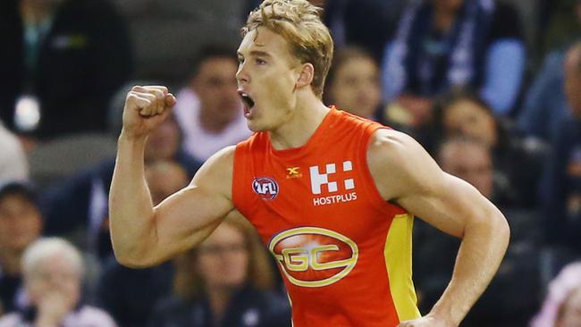 Richmond is interested in luring free agent Tom Lynch away from Gold Coast at the end of the season. Picture: Getty