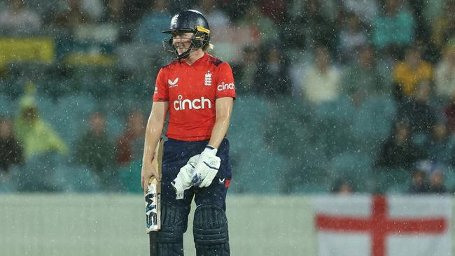 Heather Knight thought she could steer her side home. Picture: Mark Metcalfe/Getty Images