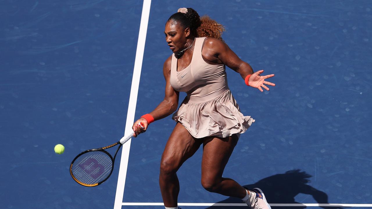 Serena Williams is leading a historic group of mothers in the US Open.