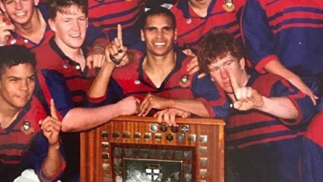 Mundine and Thompson were mates for over 25 years.