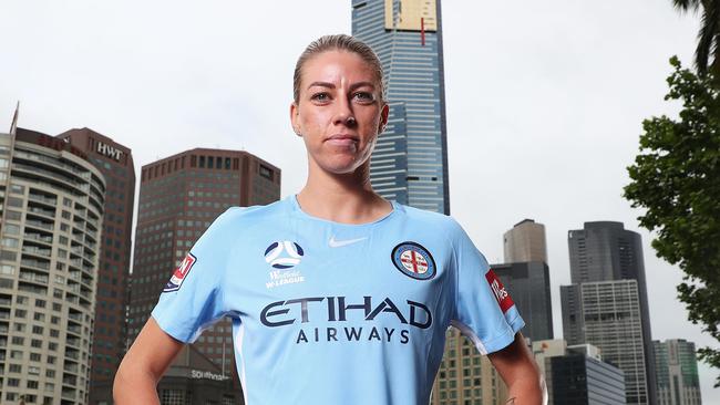 Alanna Kennedy will tackle her former club in the W-League final.