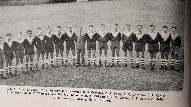 The 1954 BBC premiership team.