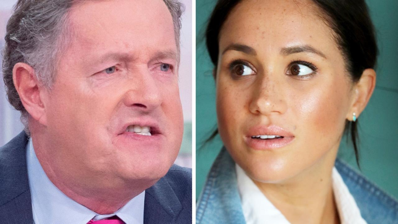 Piers Morgan erupts outside London home after quitting Good Morning Britain over his comments about Meghan Markle.