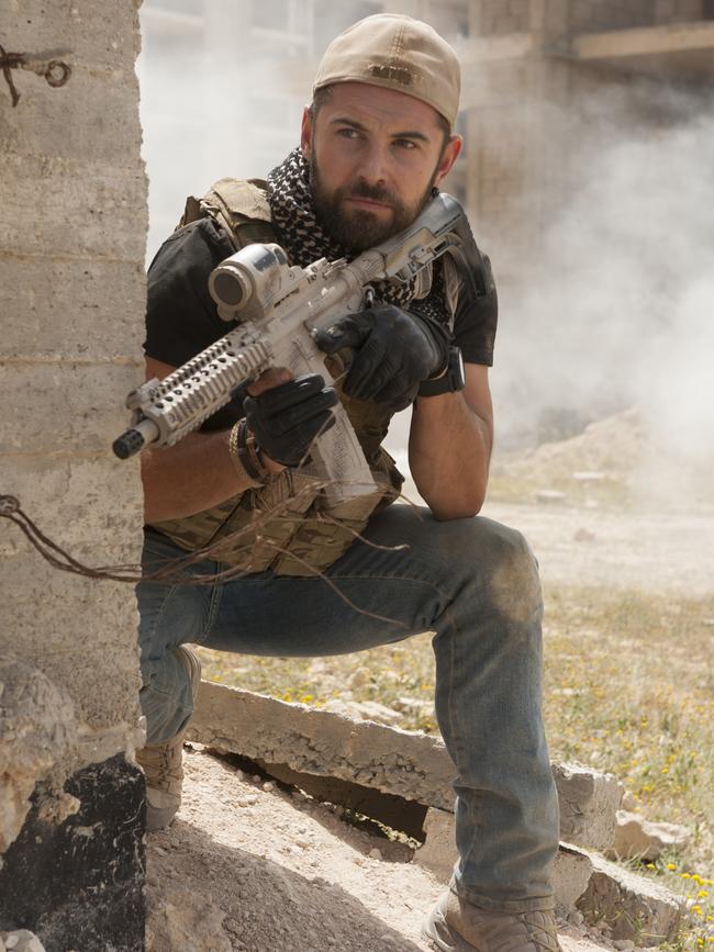 Daniel MacPherson stars in the sixth season of Strike Back. Picture: Liam Daniel