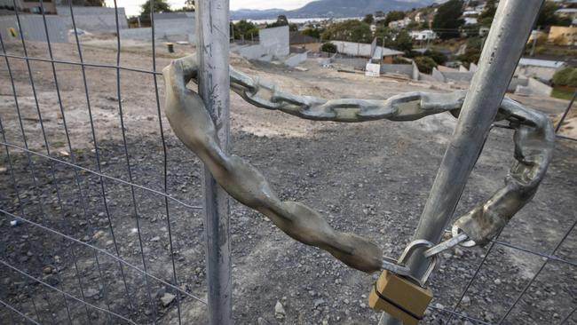 Multi- Res Builders, Nagle Place, Glenorchy. Picture: Chris Kidd