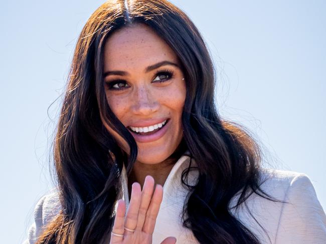 THE HAGUE, NETHERLANDS - APRIL 17: Meghan, Duchess of Sussex attends day two of the Invictus Games 2020 at Zuiderpark on April 17, 2022 in The Hague, Netherlands. (Photo by Patrick van Katwijk/Getty Images)