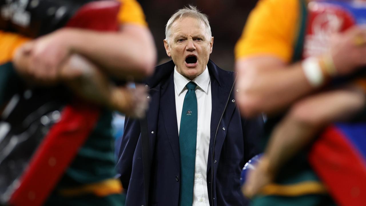 Joe Schmidt, Head Coach of the Wallabies. (Photo by Michael Steele/Getty Images)