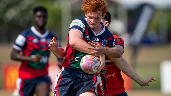 MacKilop Saints vs Palmerston Crocs at 2023 Hottest 7s at TRL Stadium, Darwin. Picture: Pema Tamang Pakhrin