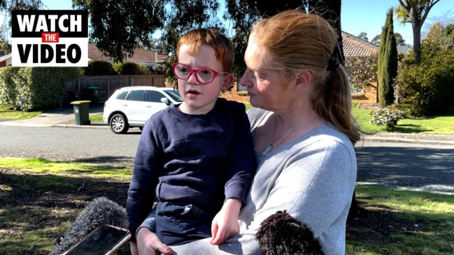 Launceston boy Monty Cocker, 4, saves mum Wendy's life