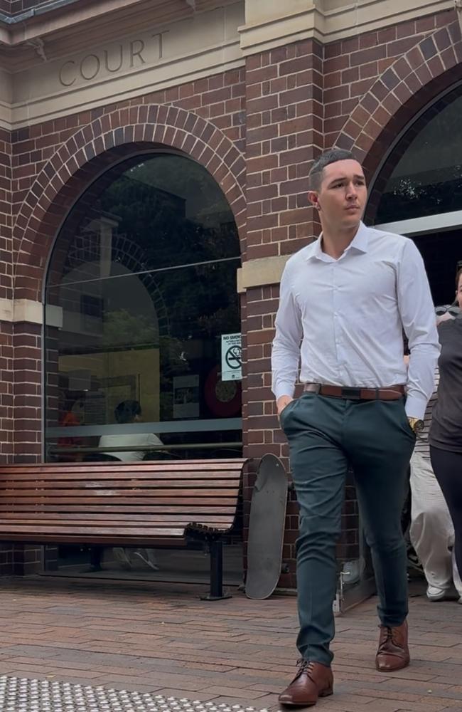 Emillio Martinez, 18, Bonnyrigg Heights, outside Manly Local Court. Picture: Manly Daily