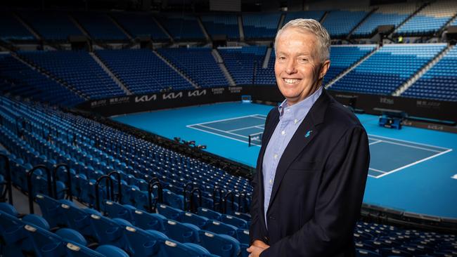 Australian Open boss Craig Tiley says change is inevitable for tennis at a global level. Picture: Mark Stewart