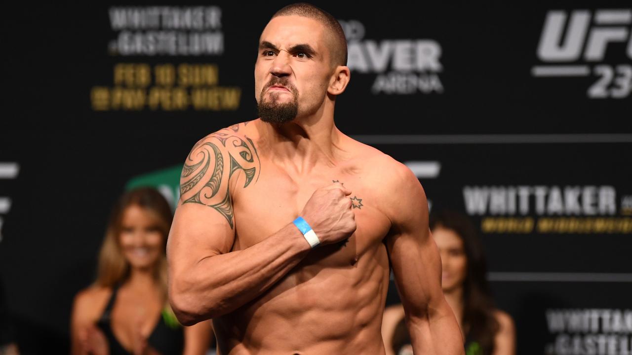 Rob Whittaker owes the Melbourne crowd a show.