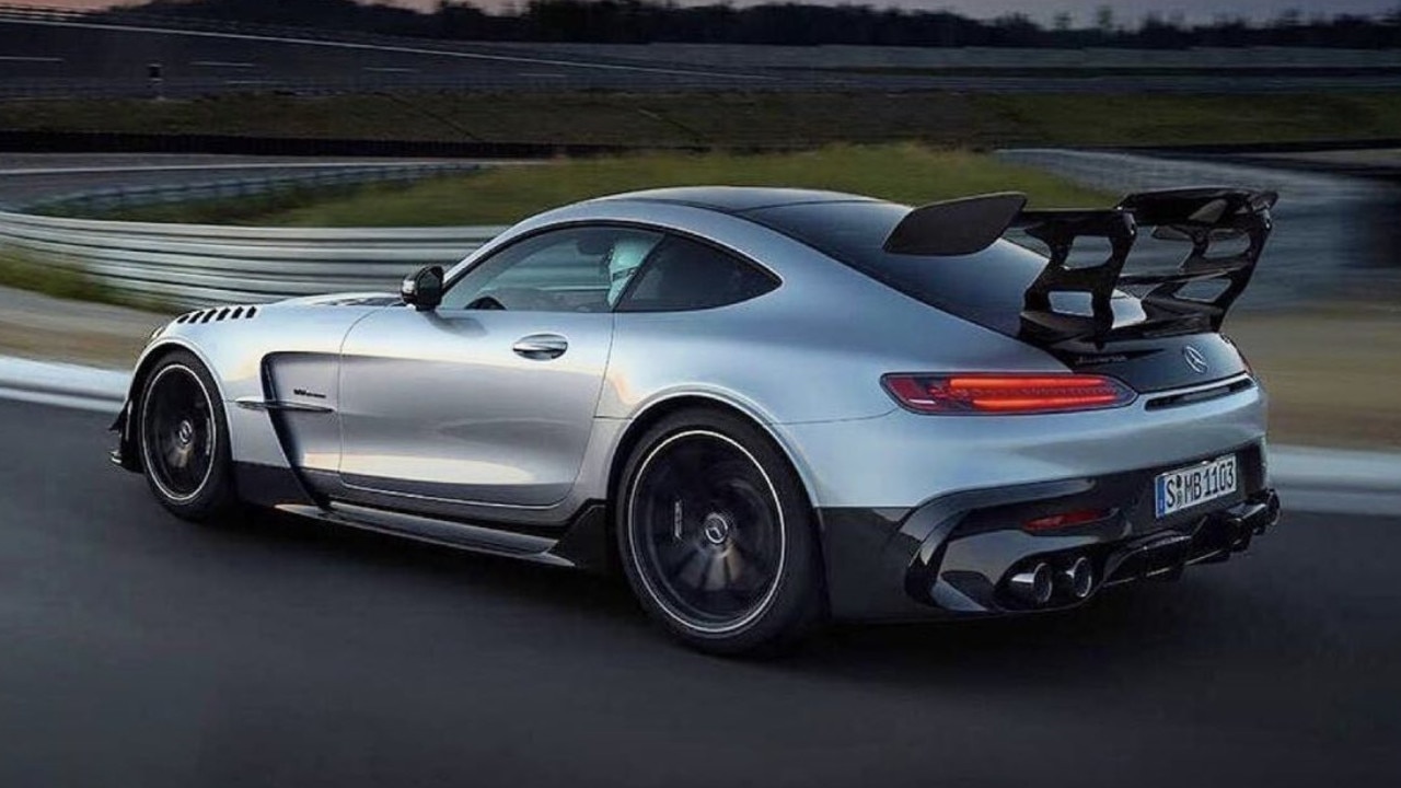 The new Mercedes-AMG GT Black Series.