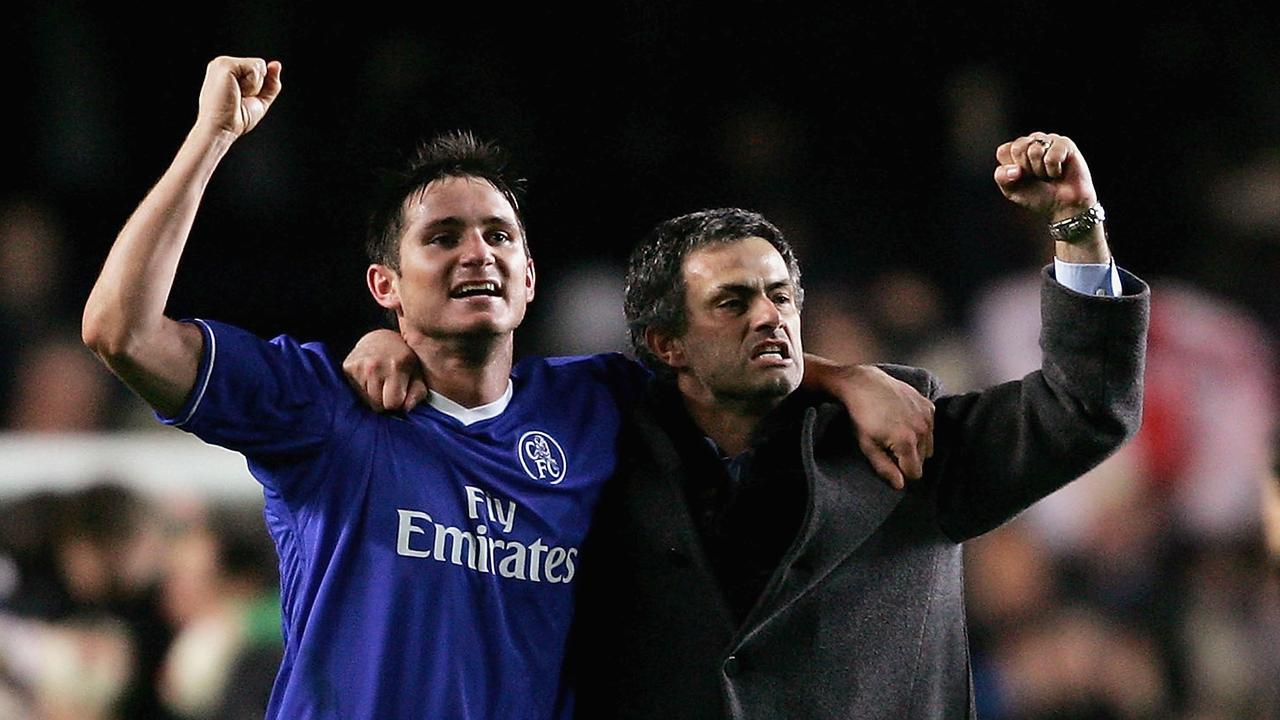 Frank Lampard says Jose Mourinho has had a big influence on him as a coach