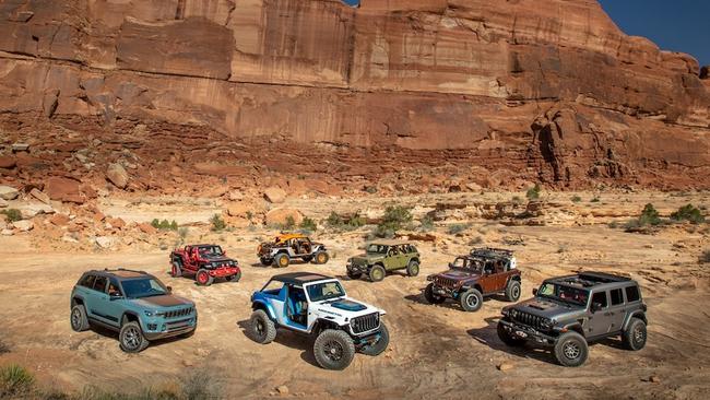 The 56th annual Easter Jeep Safari, debuting an impressive lineup of custom-built 4x4 and 4xe concept vehicles, including the all-electric Jeep Wrangler Magneto 2.0 concept.