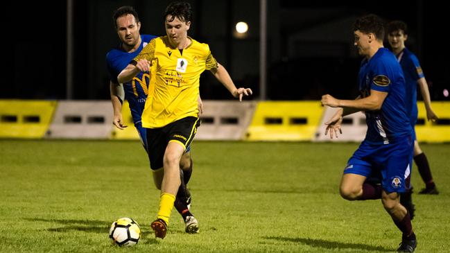 Edge Hill United's Oliver Berry. Picture: Emily Barker.