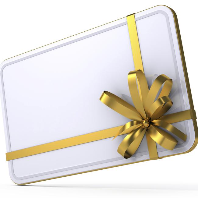 When buying a gift card, check if the packaging is open or has been tampered. Picture: Supplied