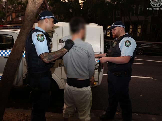 The man will appear at Downing Centre Local Court on Wednesday. Picture: NSW Police