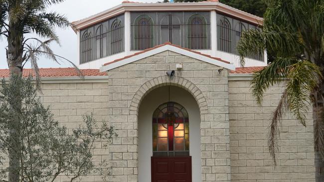 Red Hill Greek Orthodox church robbed. Gold jewellery worth more than $100,000 was stolen from a Greek Orthodox Church in Red Hill on Wednesday. Picture: Susan Windmiller