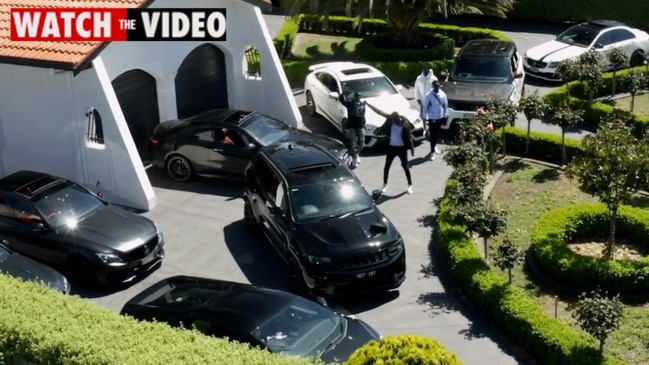 BBG Smokey's rap video featuring the Marrogi's fleet of luxury cars