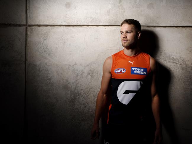 Harry Himmelberg at Giants Stadium today after signing a six year contract extension with the GWS Giants. August 3, 2023. Photo by Phil Hillyard(Image Supplied for Editorial Use only - **NO ON SALES** - Â©Phil Hillyard )