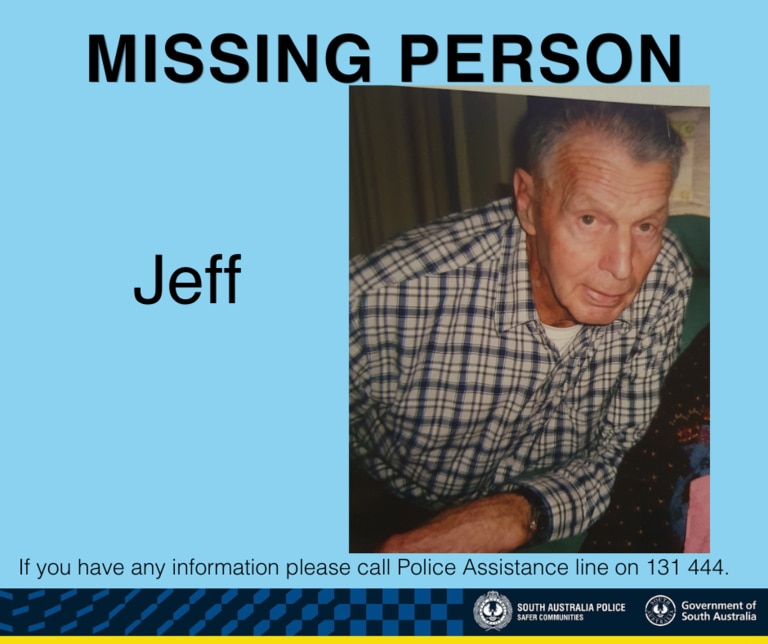 Missing man Jeff, 90, passes away hours after being found | news.com.au ...