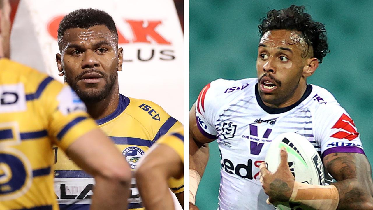 Maika Sivo of the Eels; Josh Addo-Carr wants to be a fullback.