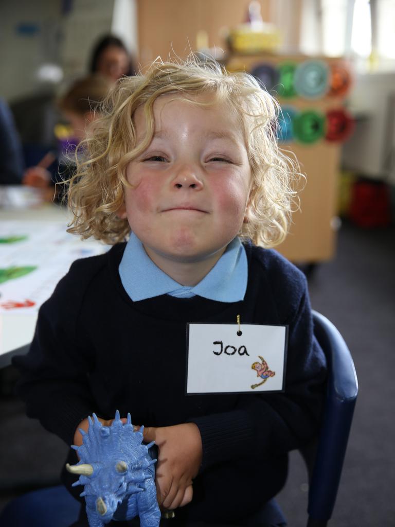 Joa Dredge, 5. St Margaret’s school welcomed around 43 prep students today. Picture: Peter Ristevski