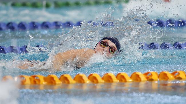 The QGSSA swimming championships at the Sleeman Sports Complex, Brisbane 28th February 2024. (Image/Josh Woning)