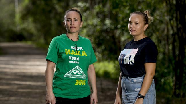 Sisters Marama Gray and Awhi Gray have set up GC Kiwis United to help battling Kiwis out of work because of the coronavirus. Picture: Jerad Williams