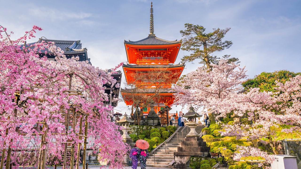 ESCAPE DEALS MARCH 31 2024 See Japan in full bloom during the cherry
blossom season with Inspiring Vacations [image: Inspiring vacations_See Japan’s famous sights drenched in petals.
Kiyomizu-dera Temple and cherry blossom season (Sakura) spring time in Kyoto, Japan