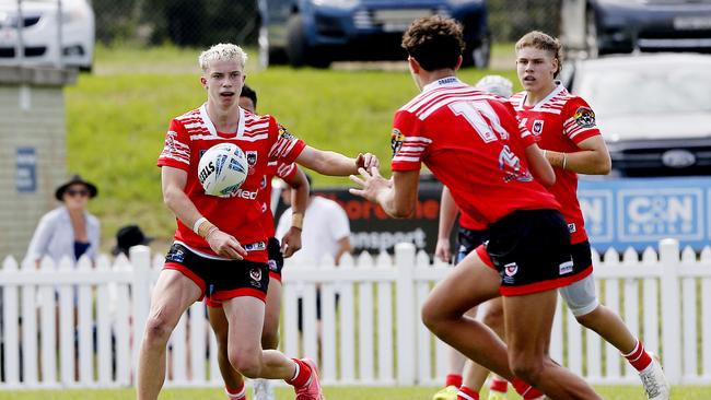 Halfback Fletcher Couchman pulled the strings for Illawarra. Picture: John Appleyard