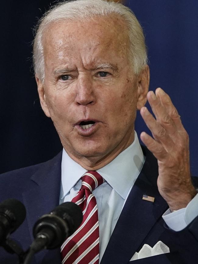 The Democratic presidential nominee and former Vice President Joe Biden. Picture: Drew Angerer/Getty Images/AFP.