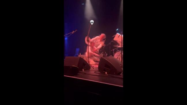 WATCH US Bandmates Involved In Massive Brawl Onstage | The Courier Mail