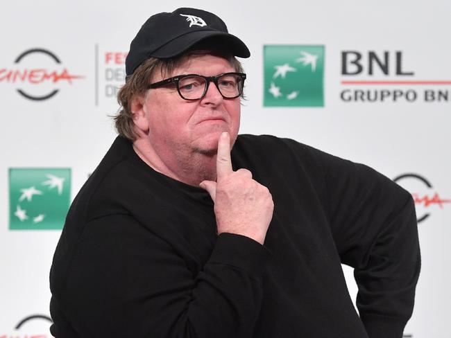 Prolific US documentarian Michael Moore. Picture: Tiziana Fabi/AFP