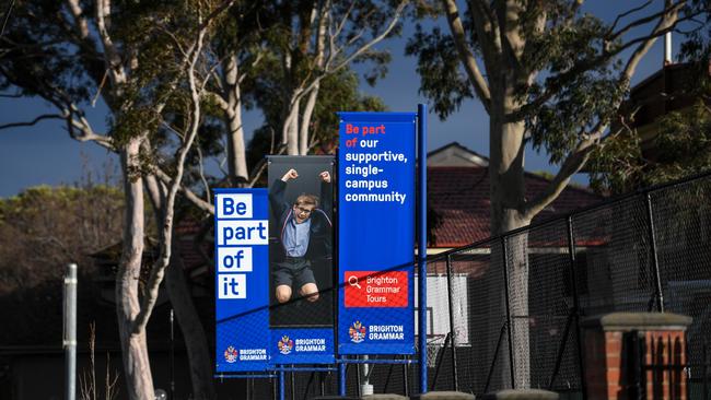 A former Brighton Grammar student says he ‘hated’ going to the school. Picture: Penny Stephens