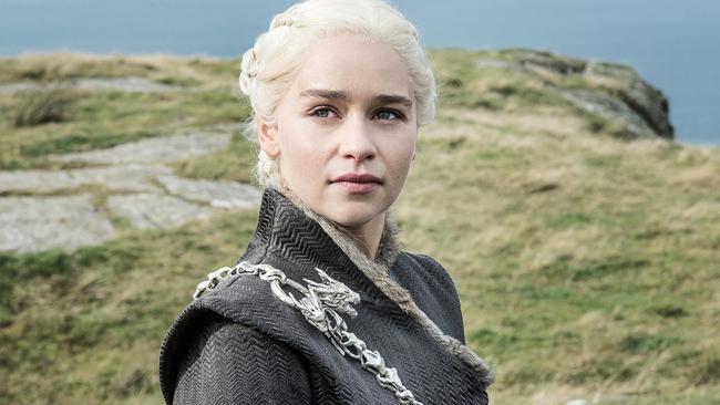 Game of Thrones star Emilia Clarke as Khaleesi.