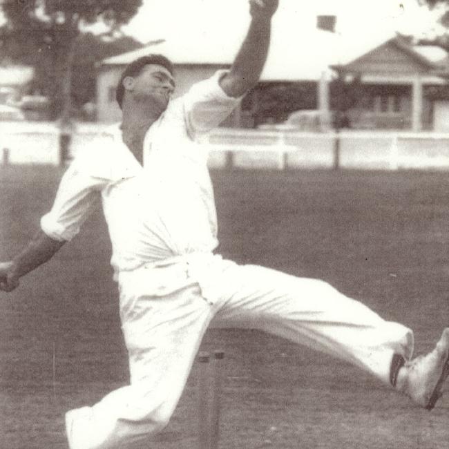 Fast bowler Rex MacKenzie terrorised batsmen in western Victoria in the 1960s and 1970s.