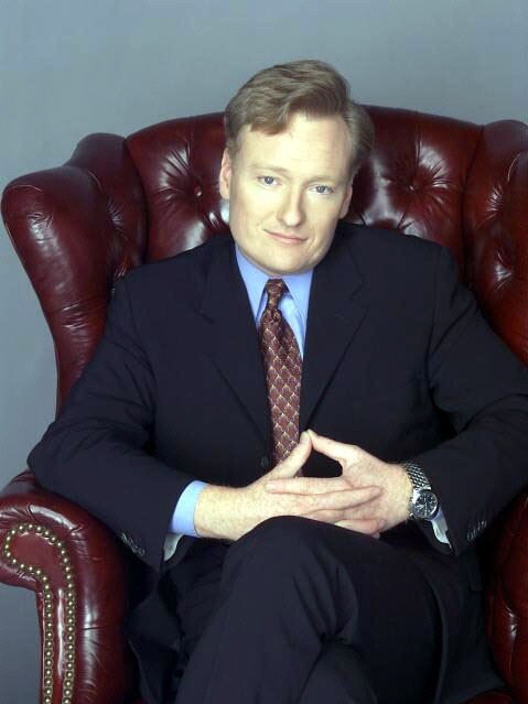 TV host Conan O'Brien.