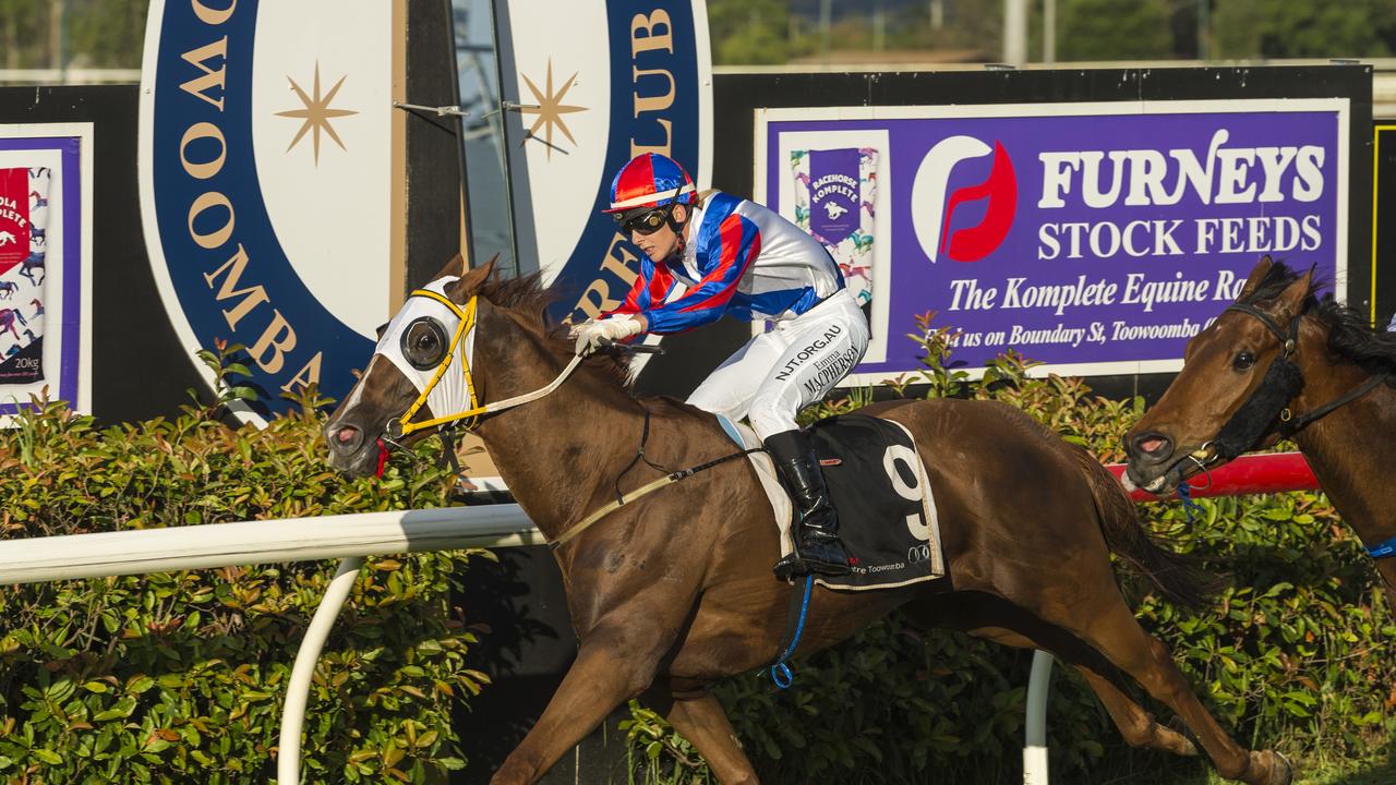 Cincinnati Red and Emma MacPherson. Picture: Kevin Farmer