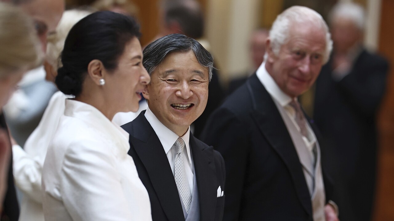 King Charles III welcomes the emperors of Japan to the United Kingdom ...