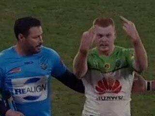 Corey Horsburgh wasn't feeling the love from Eels fans.