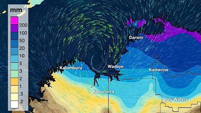 Bureau Of Meteorology Cancels Severe Weather Warning For Darwin Tiwis