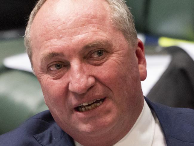 CANBERRA, AUSTRALIA - NewsWire Photos JUNE 24 2021: Deputy Prime Minister of Australia Barnaby Joyce during Question Time at Parliament House in Canberra. Picture: NCA NewsWire / Martin Ollman