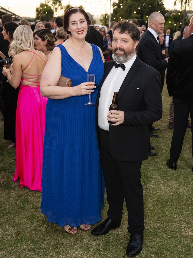 Vanessa and Mark Richards at LifeFlight Toowoomba Gala at The Goods Shed, Saturday, May 6, 2023. Picture: Kevin Farmer