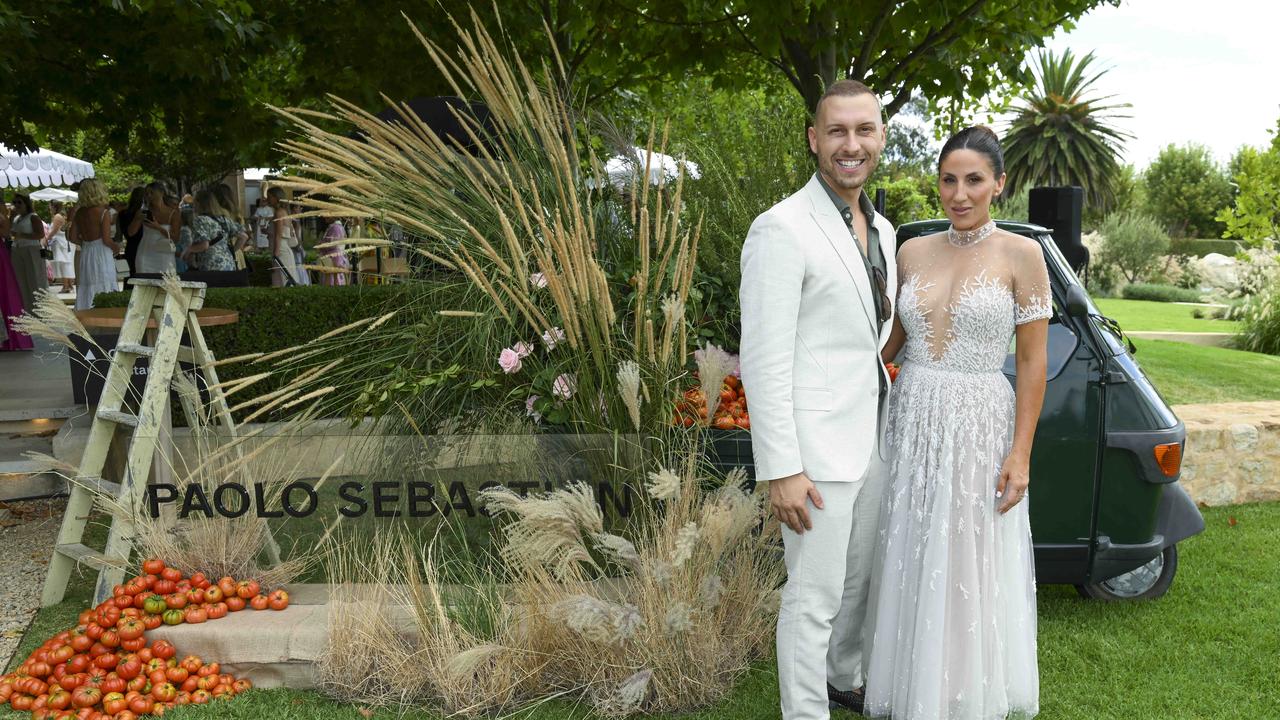 Paolo Sebastian fashion event at Bird in Hand Winery February 22, 2024. Picture Mark Brake