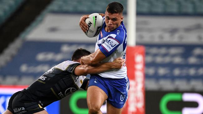 Jake Averillo will have first crack at the halfback role in 2022. Picture: Grant Trouville/NRL Photos