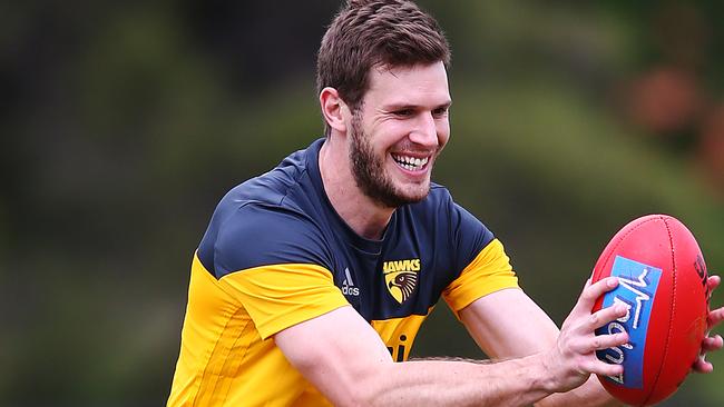 Grant Birchall is the cheapest of five options to consider when trading Luke Ryan. Picture: Michael Dodge/Getty Images.