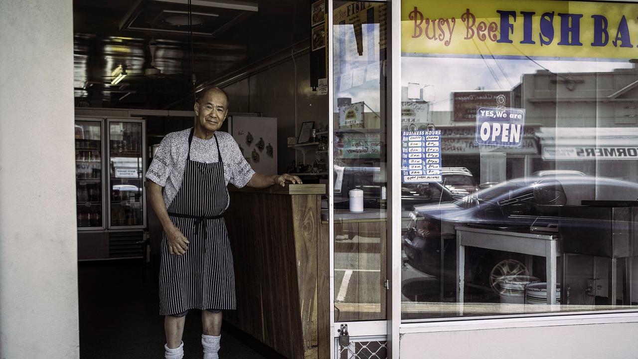 Kent Wong served Bundy’s best chips from his Targo St store for more than five decades.